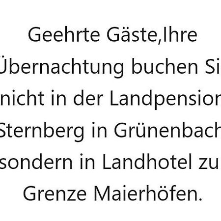 Uebernachtungsmoeglichkeit In Maierhoefen Grunenbach Exteriör bild