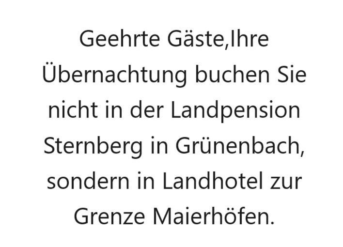 Uebernachtungsmoeglichkeit In Maierhoefen Grunenbach Exteriör bild